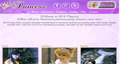 Desktop Screenshot of 604princess.com